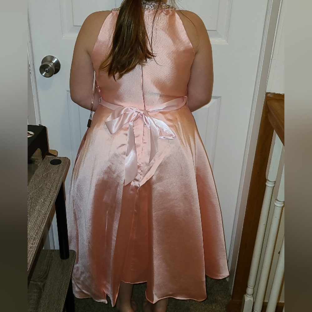 Blush Size 12 Girl's Pageant Dress